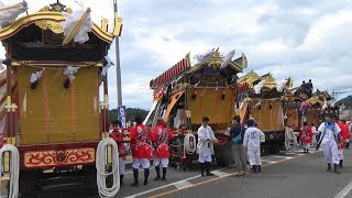 玖珠祇園大祭　2018年度　大分県玖珠町