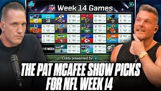 The Pat McAfee Show Picks & Predicts Every Game For NFL's 2023 Week 14