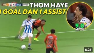 Thom Haye cetak gol dan assist di liga Belanda...