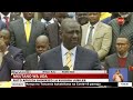 naibu rais ruto apuuzilia wito wa wapinzani wake kumtaka anga tuke rasmi kutoka chama cha jubilee