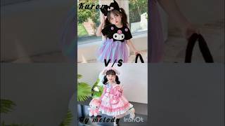 #Kuromi v/s #mymelody