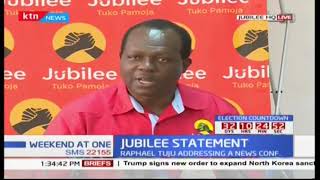 Jubilee issues new demands to IEBC ahead of the repeat presidential polls