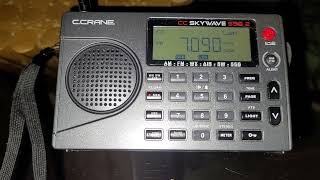 C. Crane Skywave SSB2 Shortwave Radio: 11-09-24 Hawaii Ham Talking about Old Rentals