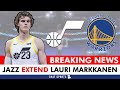 JUST IN: Lauri Markkanen To SIGN Extension With Jazz, Warriors Trade Falls Short | Warriors News