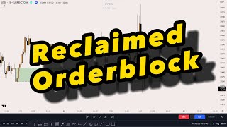 Unlocking the Secret of Order Block: Reclaimed Order Block -ICT concept