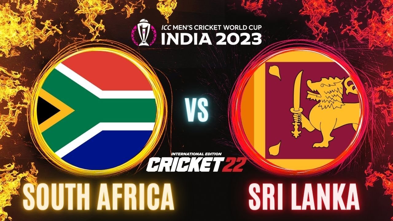 Highlights: South Africa Vs Sri Lanka ICC WC23 Match 4 Via Cricket 22 ...