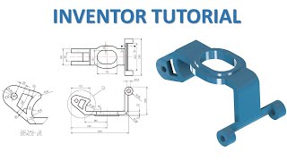 Inventor Tutorial #260 | 3D Model Basic Beginners