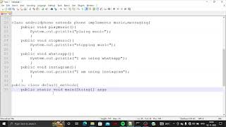 Java Interfaces Examples & Default Methods