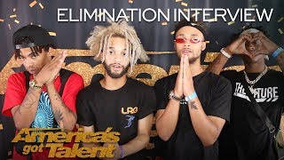 Elimination Interview: The Future Kingz Send Love To Their Fans - America's Got Talent 2018