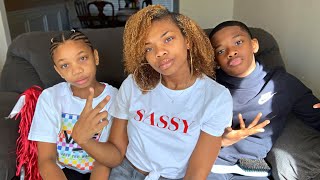 MY SISTER CRIES?! | THE SIBLING TAG!! | KARMEN DANIELLE