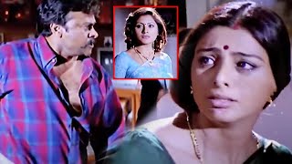 Chiranjeevi Slapped Tabu Emotional Scene || Rimi Sen || 90 ML Movies
