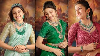 మహేష్ బాబు కూతురు సితార 😍: Mahesh Babu Daughter Sithara Traditional Look | Filmy Rulz