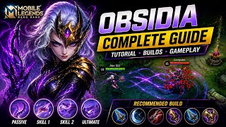How To Use Obsidia Mobile Legends | Obsidia Complete Guide