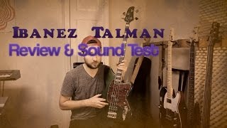 REVIEW AND SOUND TEST! Ibanez Talman TMB300