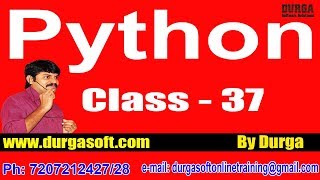 Learn Python || Types of Arguments​ || by Durga Sir On 26-06-2018 @7AM