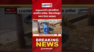 Lokshahi Impact: Jalgaonमध्ये LOKशाहीच्या बातमीचा इम्पॅक्ट, विद्यार्थ्यांकडून करुन घेतात स्वच्छता