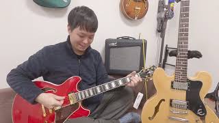 真空管アンプでセミアコ弾き比べ Ibanez AS93 vs Epiphone Dot