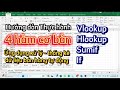 Ứng dụng 4 hàm cơ bản để tra cứu, tìm kiếm và thống kê dữ liệu bán hàng trong excel