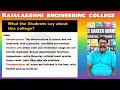 ✨tnea 2025 🔥rajalakshmi engineering college chennai campus tour facilities placements⚡