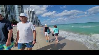 Sunny Isles Beach Walk from Trump International Beach Resort, Miami, FL