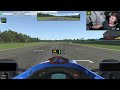 trying formula ford on iracing for the first time