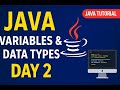 Java Variables & Data Types Explained | Java Tutorial for Beginners Day 2 (2025)