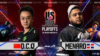 🔥 SF6 | MENARD (blanka) vs. D.C.Q (m.bison) |  Street Fighter League Pro-US Finals 🔥