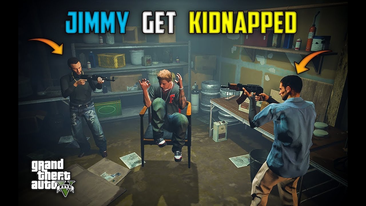 GTA V JIMMY KIDNAP HO GYA SAVED FRANKLIN MICHEEL GRAND THEFT AUTO FIVE ...