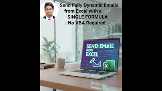 Send Fully Dynamic Emails from Excel with a 2 SINGLE FORMULA No VBA Code Required