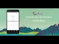 Android Studio Tutorial - Action Sheet