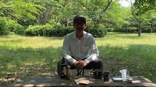 御礼！　そして　おっさんがアルコールストーブでコーヒー淹れて飲む