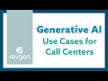 How Generative AI can Improve Call Center Productivity