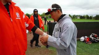 Zach was able to earn his degree and play collegiate baseball.