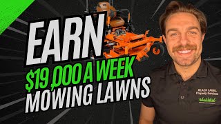 How to Make $19,000 a Week Mowing Lawns | Blue Collar Millionaire Entrepreneurship Financial Freedom