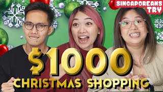 Singaporeans Try: $1000 Christmas Gift Challenge