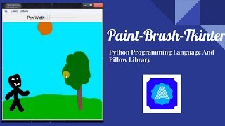 Tkinter Drawing App | Python | PILLOW | Paint Brush Programme | With code