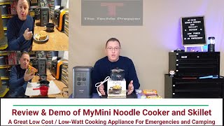 Review \u0026 Demo Low Cost - Low Watt Cooker for Emrgencies/Camping