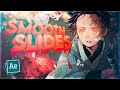 SMOOTH Slide Transition in After Effects | AMV Tutorial