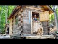 Building an Off Grid Timber Framed Handtool Workshop - Cedar shingle siding, Dutch door, Front porch