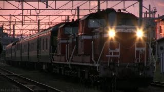 DD51重連牽引 JR紀勢線 トワイライトエクスプレス団臨 (2014.11.3)