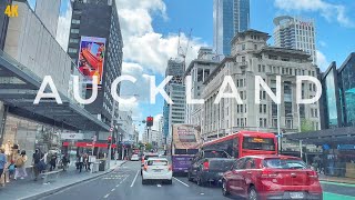 Auckland City Centre Driving Tour | From Westhaven To Customs Street | New Zealand Driving Tour 4K