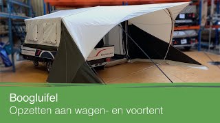 Zo zet je een boogluifel op! | Combi-Camp vouwwagens