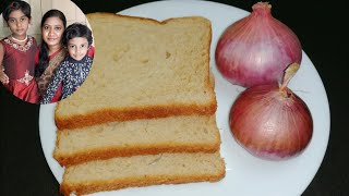 2 வெங்காயம் 4 பிரட் துண்டுகள் இருந்தால் போதும்/Onion Pakkoda Recipe In Tamil/Evening Snacks In Tamil