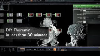 How to build the ultimate Theremin using Kinect and TouchDesigner