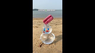 当我在海边⛱️想喝水果茶时～ #自制饮品 #仙女都在喝什么 #自制美食 #饮品 #水獭吨吨