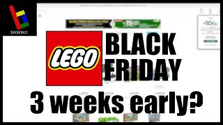 LEGO Black Friday Deals are LIVE...Already?