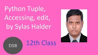 Learn Python tuples in Bangla by Sylas Halder
