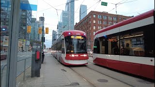 TTC 510 Spadina Streetcar Ride #4599 from King St West to Spadina Stn (August 30th, 2023)