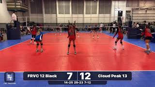 FRVC 12 Black vs Cloud Peak 13 Elite