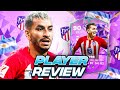 5⭐5⭐ 99 SHOOTING?!😱 90 EVOLUTIONS CORREA PLAYER REVIEW | FC 24 Ultimate Team